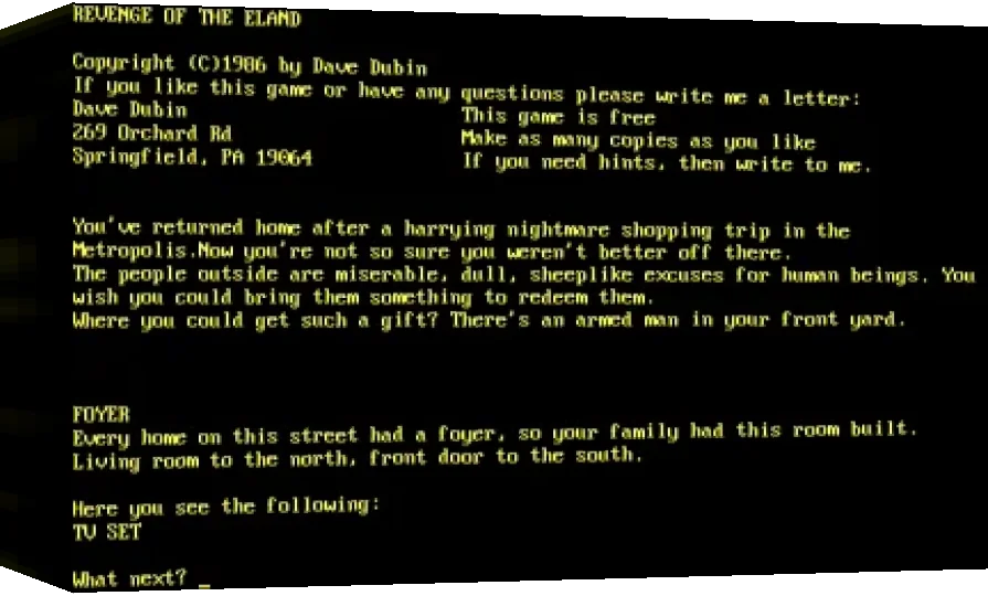 Revenge of the Eland — box-3D (WOR)