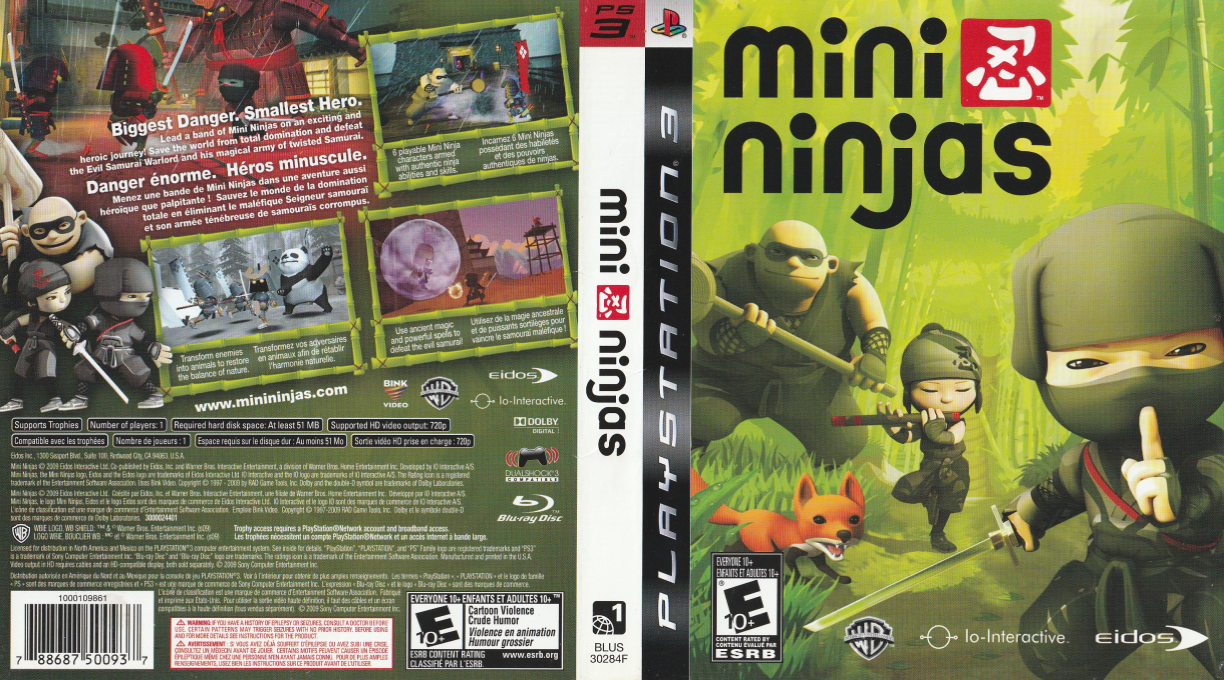 Mini Ninjas — box-texture (CA)
