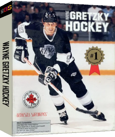 Wayne Gretzky Hockey — box-3D (US)