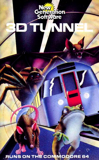 3D Tunnel box art