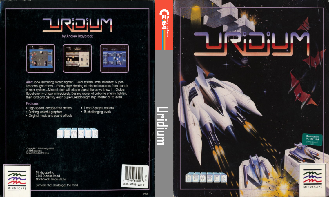 Uridium — box-texture (US)