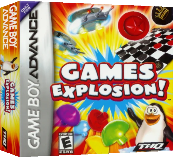 Games Explosion! — box-3D (US)