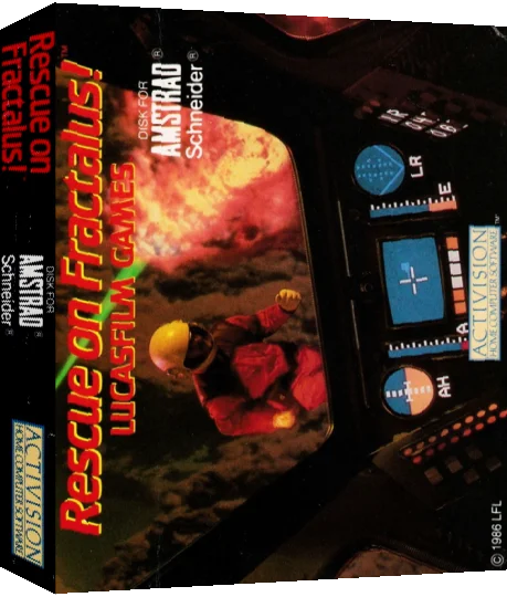 Rescue on Fractalus! — box-3D (EU)