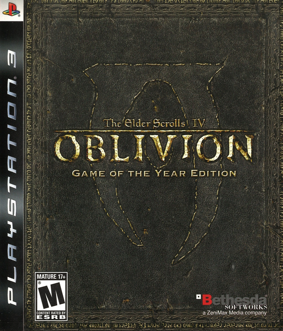 Elder Scrolls 4 - Oblivion Edition Jeu De L'annee, The box art