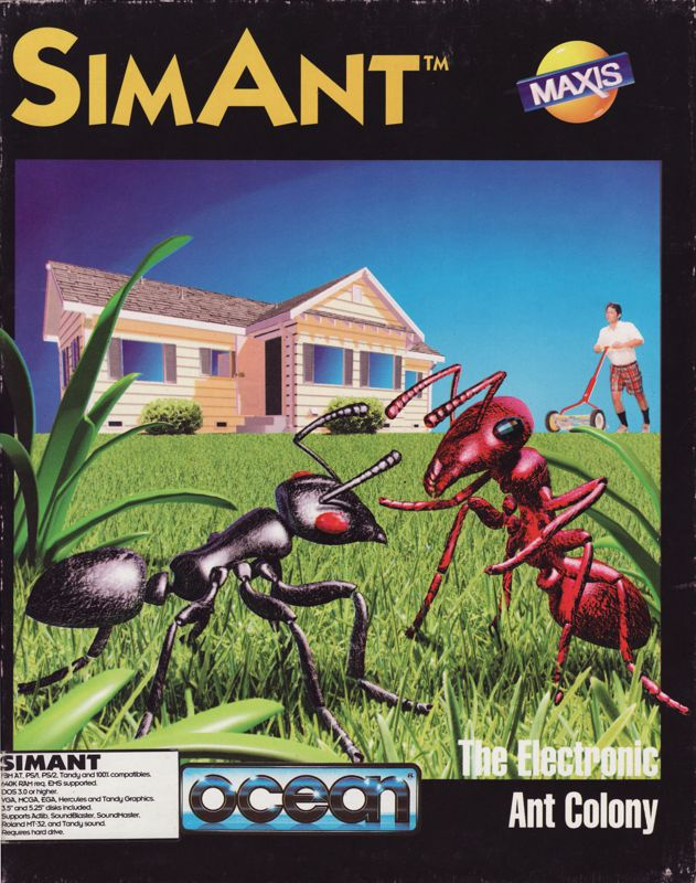 Simant - The Electronic Ant Colony — box-2D (FR)