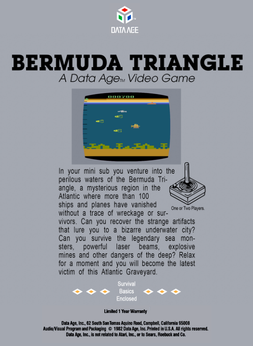 Bermuda Triangle — box-2D-back (US)