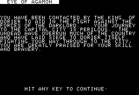 Eamon 217 - Eye of Agamon — ss (WOR)