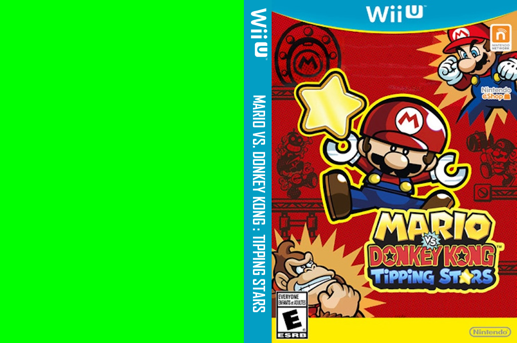 Mario vs. Donkey Kong - Tipping Stars — box-texture (US)