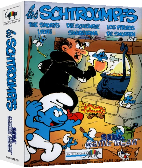 Smurfs, The — box-3D (EU)