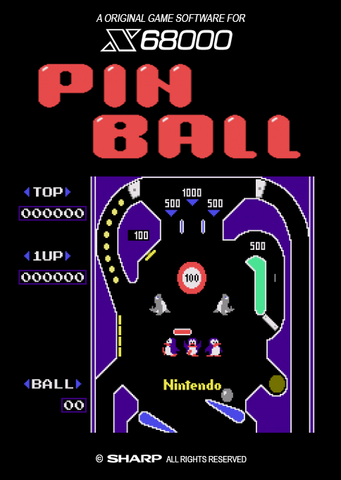 Pinball box art