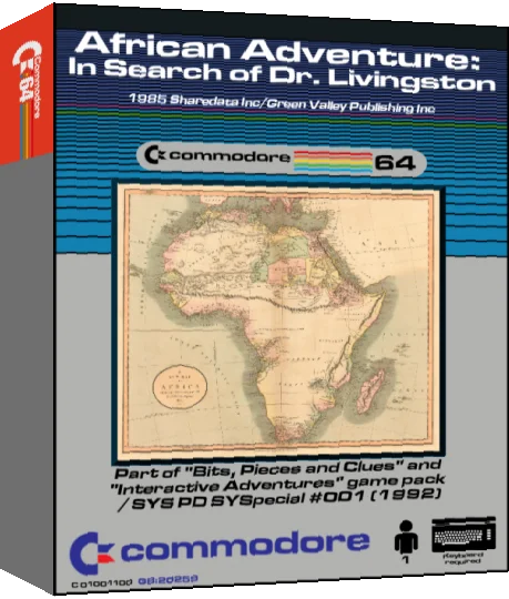 African Adventure : In Search of Dr. Livingston — box-3D (CUS)