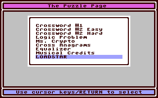 The Puzzle Page #094 — ss (WOR)