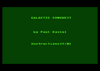 Galactic Conquest — sstitle (WOR)
