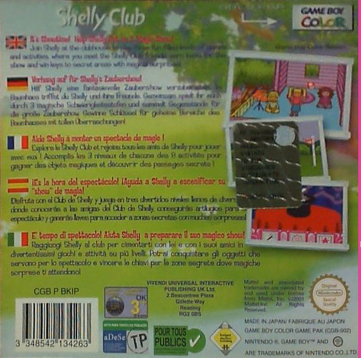 Kelly Club - Clubhouse Fun — box-2D-back (EU)