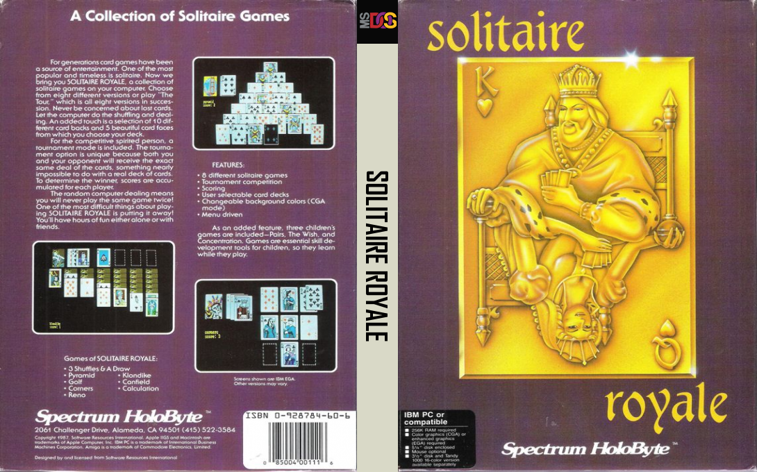 Solitaire Royale — box-texture (US)