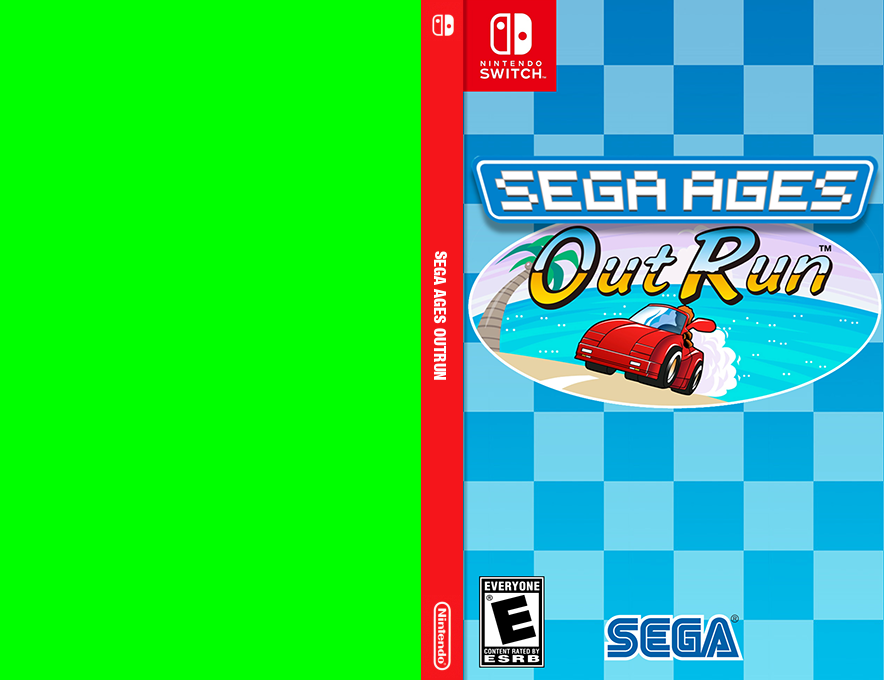 SEGA AGES OutRun — box-texture (US)