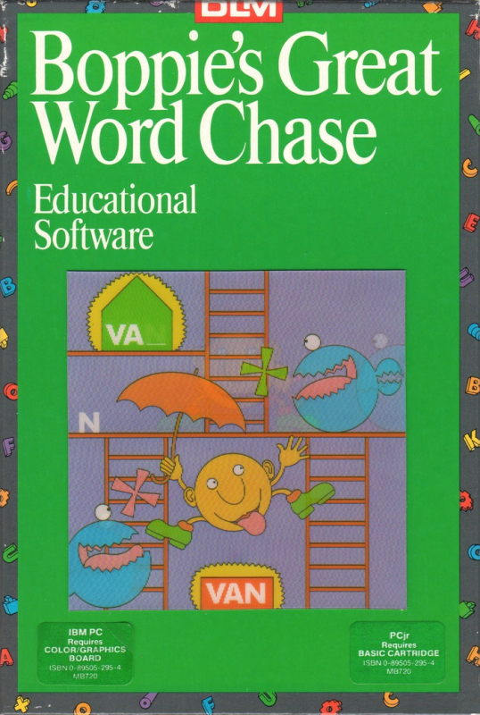 Boppie's Great Word Chase box art