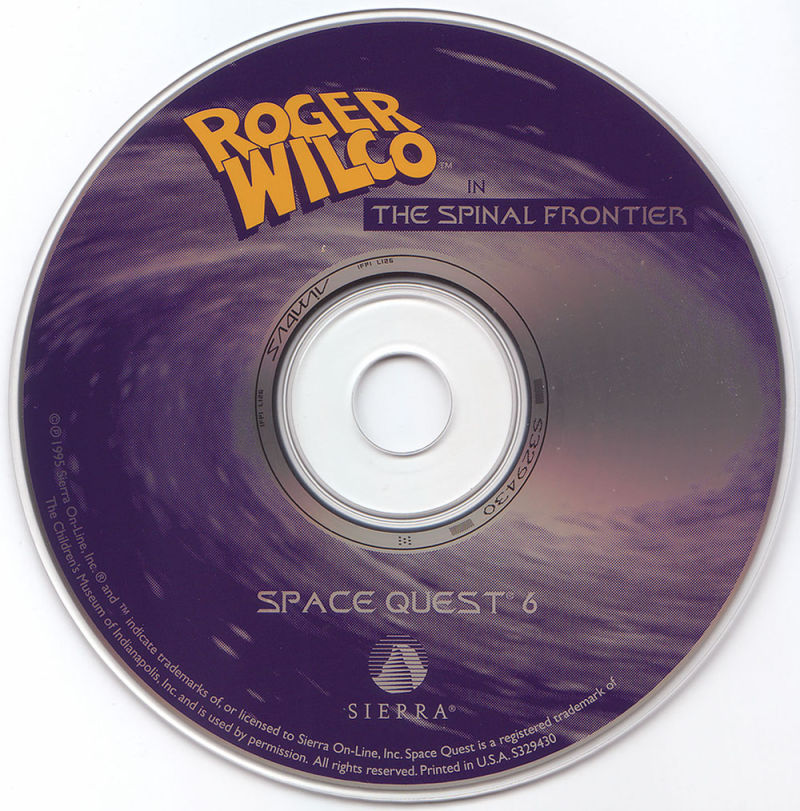 Space Quest 6: Roger Wilco in the Spinal Frontier — support-2D (WOR)