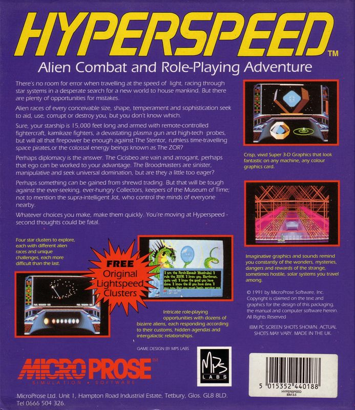 Hyperspeed — box-2D-back (EU)