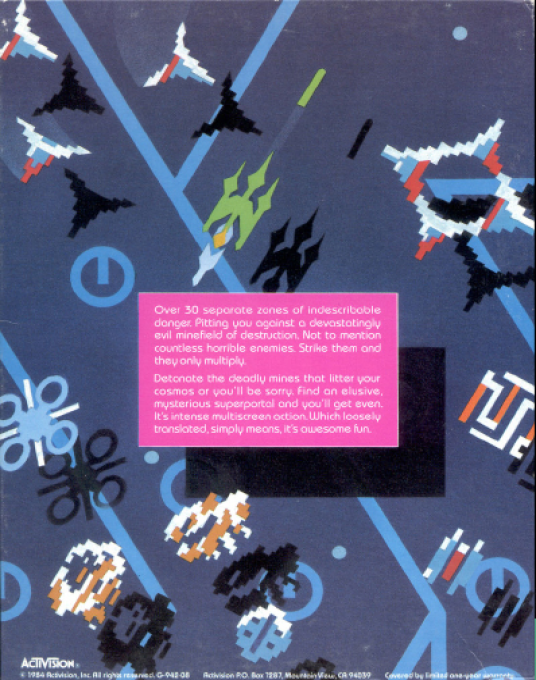 Zone Ranger — box-2D-back (US)