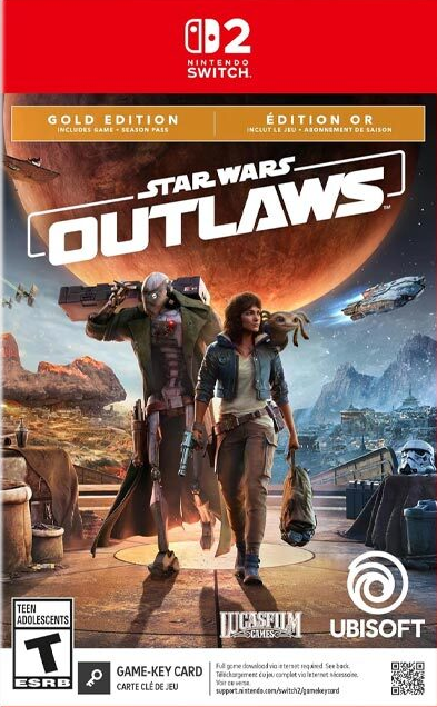 Star Wars Outlaws Gold Edition box art