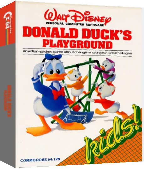 Donald Duck's Playground — box-3D (EU)