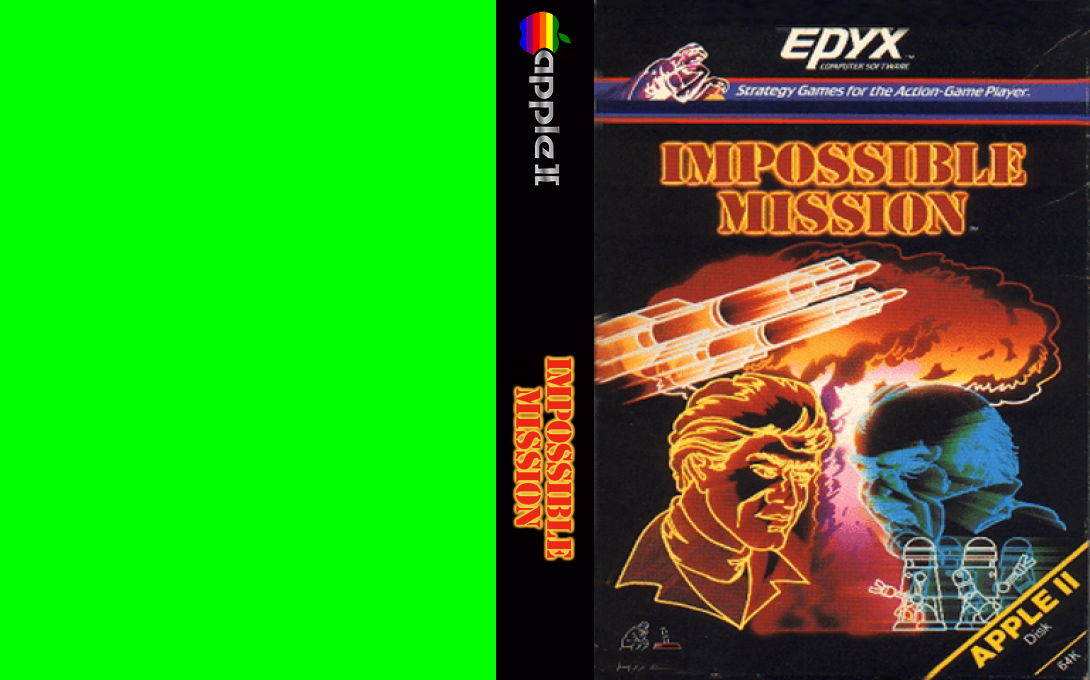 Impossible Mission — box-texture (US)