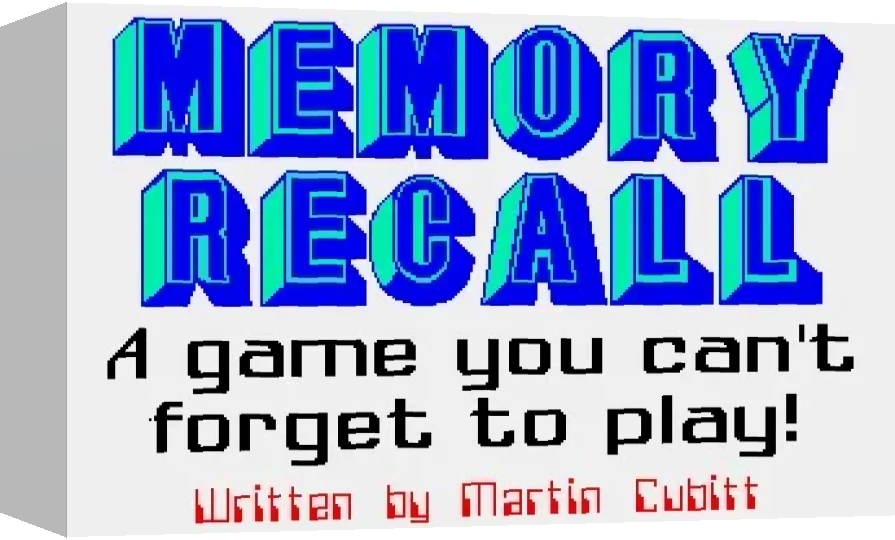 Memory Recall — box-3D (WOR)