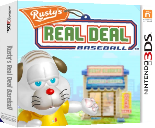 Rusty's Real Deal Baseball — box-3D (WOR)