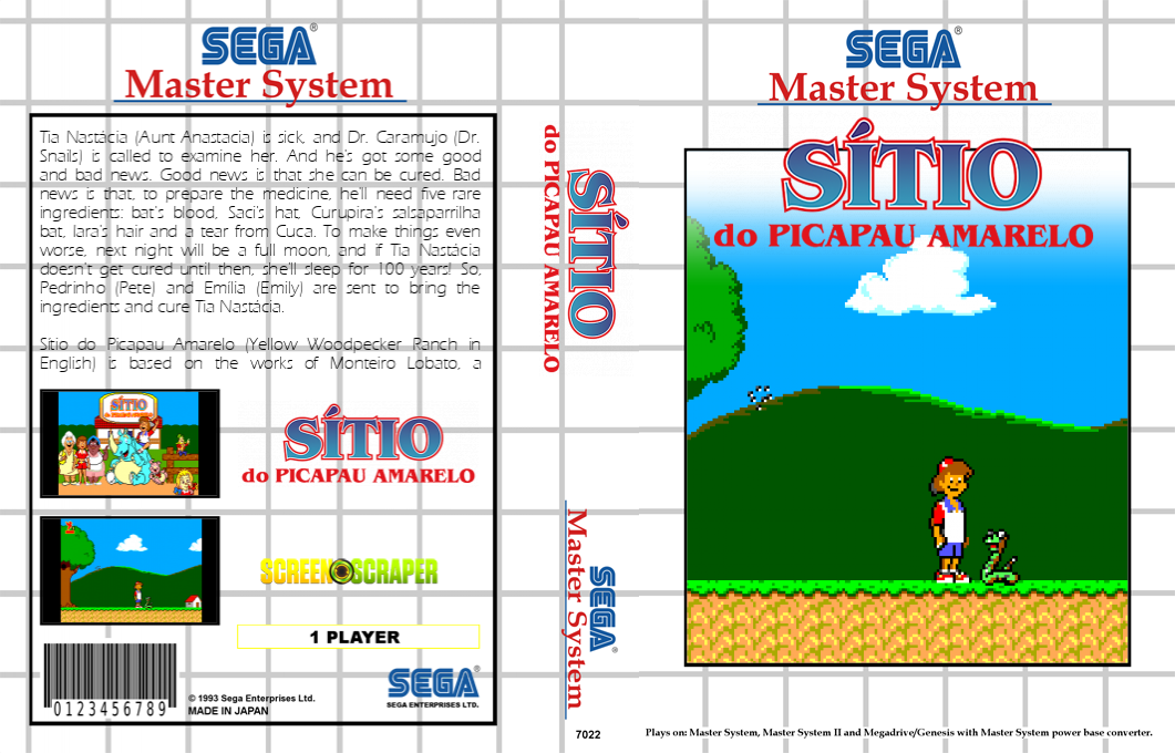 Sítio Do Picapau Amarelo — box-texture (SS)
