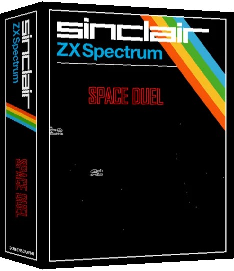 Space Duel — box-3D (SS)