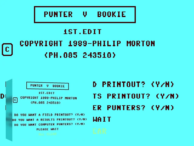 Punter v Bookie — mixrbv2 (WOR)