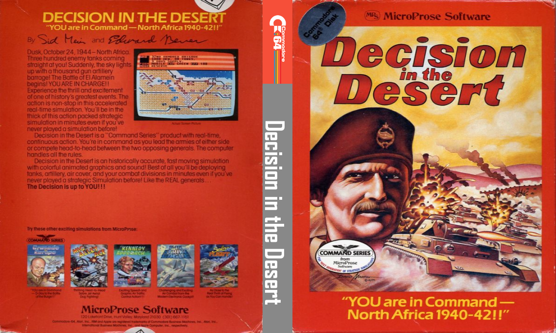 Decision In The Desert — box-texture (US)