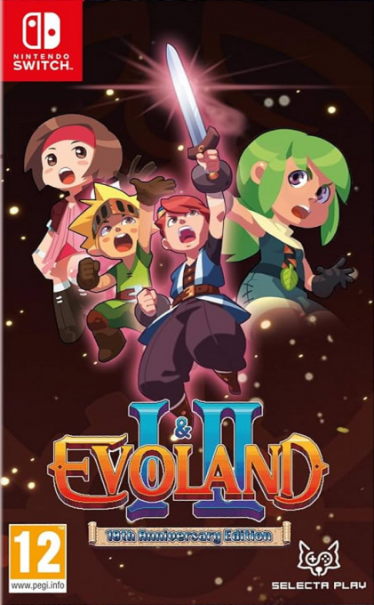 Evoland I & II 10th Anniversary Edition box art