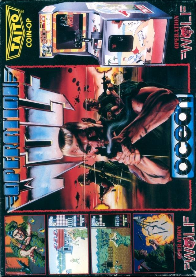 Operation Wolf — box-2D (EU)