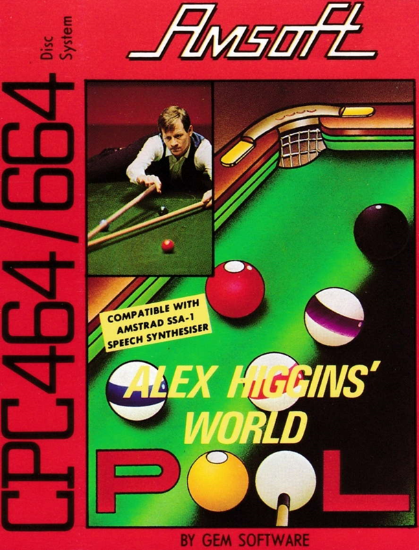 Alex Higgins World Pool box art
