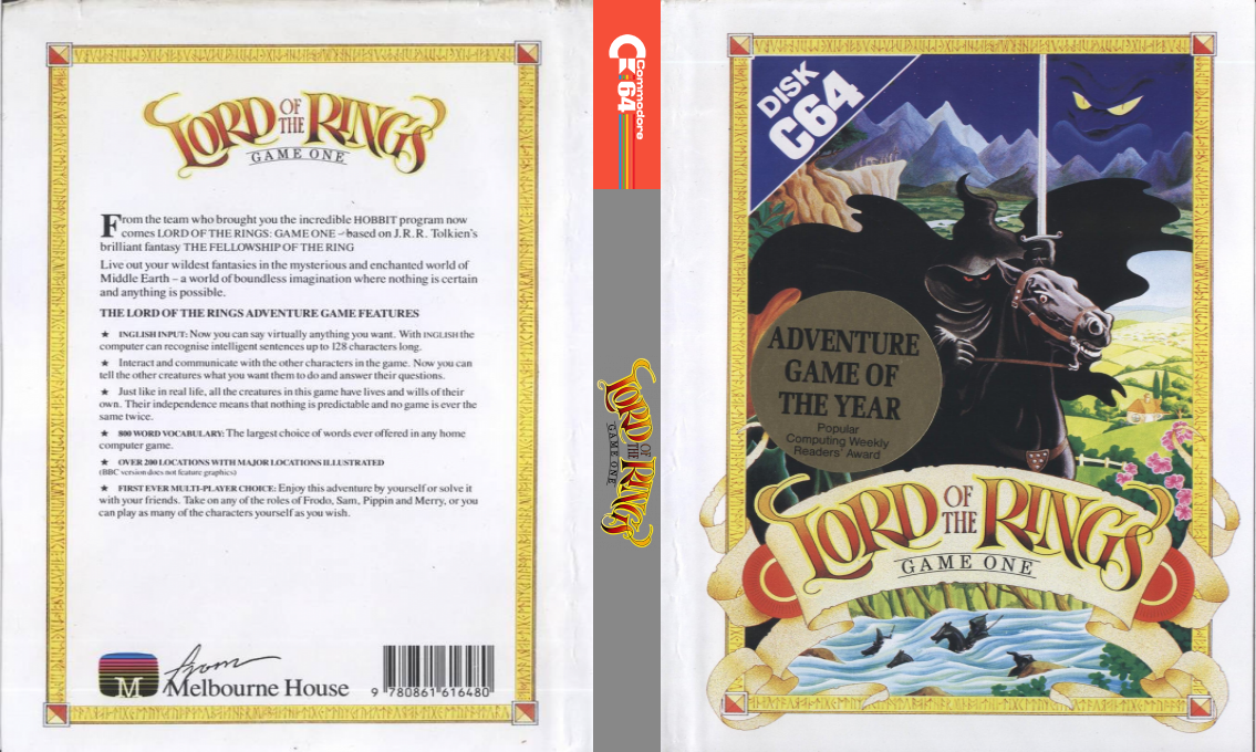Lord of the Rings - Game One — box-texture (EU)