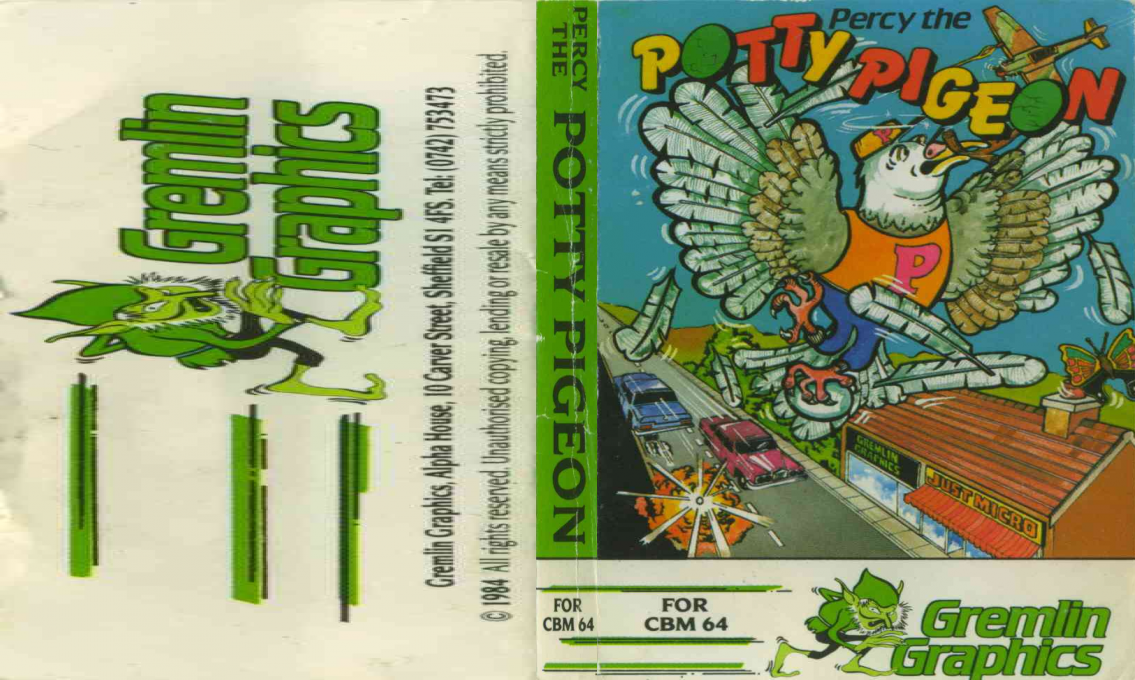 Percy the Potty Pigeon — box-texture (EU)