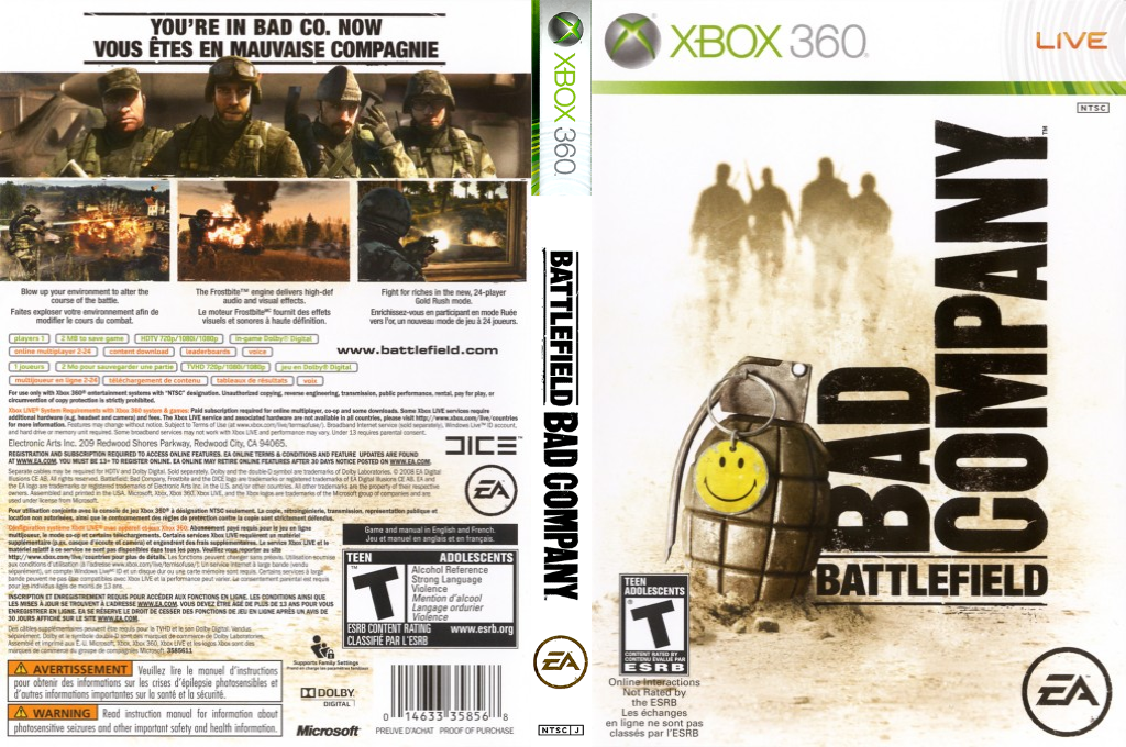 Battlefield - Bad Company — box-texture (WOR)