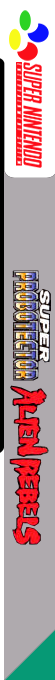 Super Probotector - Alien Rebels — box-2D-side (EU)