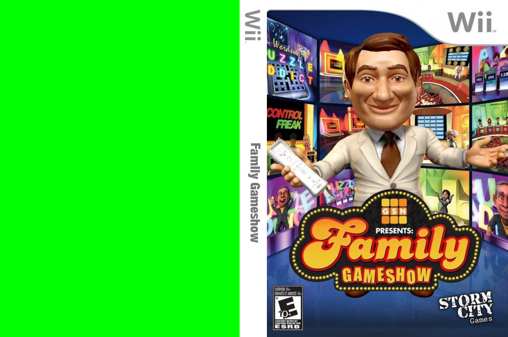 Family GameShow — box-texture (US)