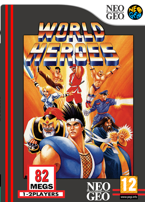 World Heroes — box-2D (EU)