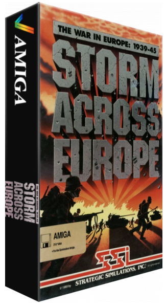 Storm Across Europe - The War in Europe - 1939-45 — box-3D (US)