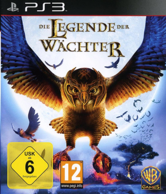 Legend of the Guardians - The Owls of Ga'Hoole — box-2D (DE)