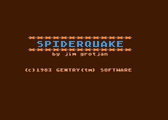 Spider Quake — sstitle (WOR)