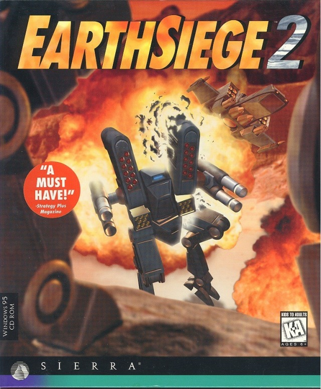 EarthSiege 2 box art