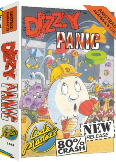 Panic Dizzy — box-3D (EU)