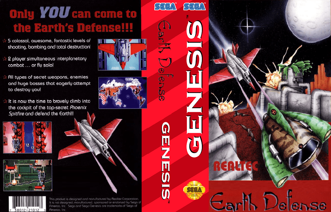 The Earth Defend — box-texture (US)