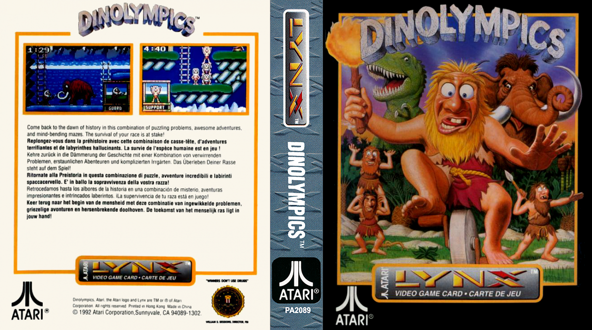 Dinolympics — box-texture (WOR)