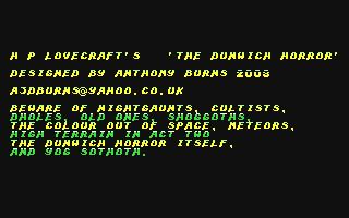 The Dunwich Horror — sstitle (WOR)